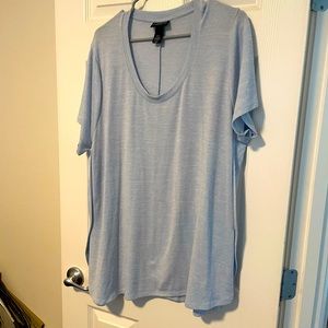 Light blue tee